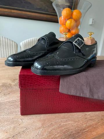 Nieuwe Pertini-Magnanni broques monk 41 zwart beschikbaar voor biedingen
