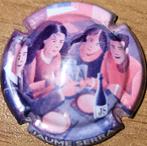 Spaanse cavacapsule JAUME SERRA mauve & roze nr. 155009, Verzamelen, Wijnen, Ophalen of Verzenden, Nieuw, Spanje, Overige typen