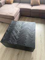 Houten tafel, Huis en Inrichting, Tafels | Salontafels, Ophalen, Gebruikt, Vierkant, 50 tot 100 cm