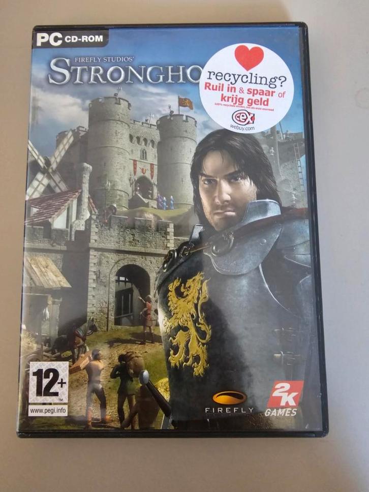 Pc game Stronghold 2, Spelcomputers en Games, Games | Pc, Zo goed als nieuw, Strategie en Constructie, 1 speler, Vanaf 12 jaar