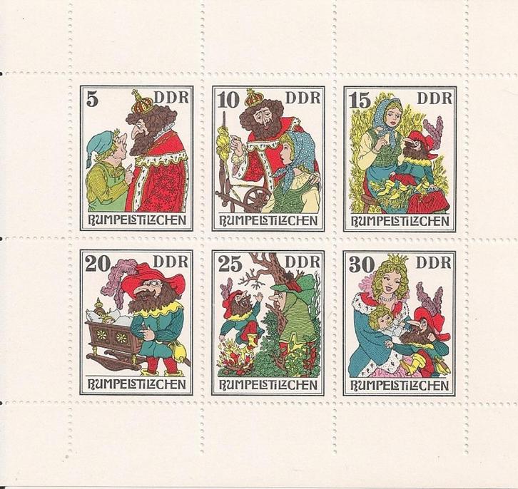 Diversen Kleinbogen D.D.R. postfris, Postzegels en Munten, Postzegels | Europa | Duitsland, Postfris, DDR, Ophalen of Verzenden