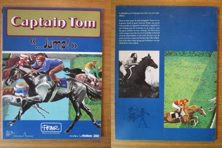 Captain Tom 1 - Jump! (SC), Boeken, Stripboeken, Zo goed als nieuw, Complete serie of reeks, Ophalen of Verzenden
