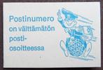 Postzegelboekje Finland – Postbode postcode wit  Boekje 1584, Ophalen of Verzenden, Finland, Postfris