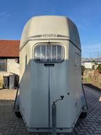 Twee paardstrailer Henra, Ophalen, Zo goed als nieuw, Polyester