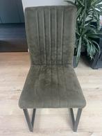 2 stuks eetkamerstoel groen, Huis en Inrichting, Stoelen, Ophalen, Zo goed als nieuw, Overige kleuren, Twee