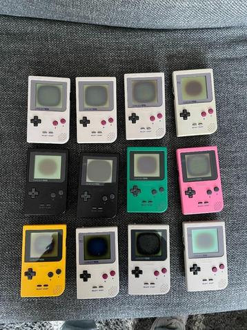 gameboy pocket 12 x beschikbaar voor biedingen