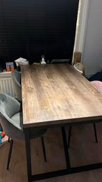 Eikenhouten tafel 160x90 cm, Huis en Inrichting, Tafels | Eettafels, Ophalen, Gebruikt, Eikenhout, 50 tot 100 cm