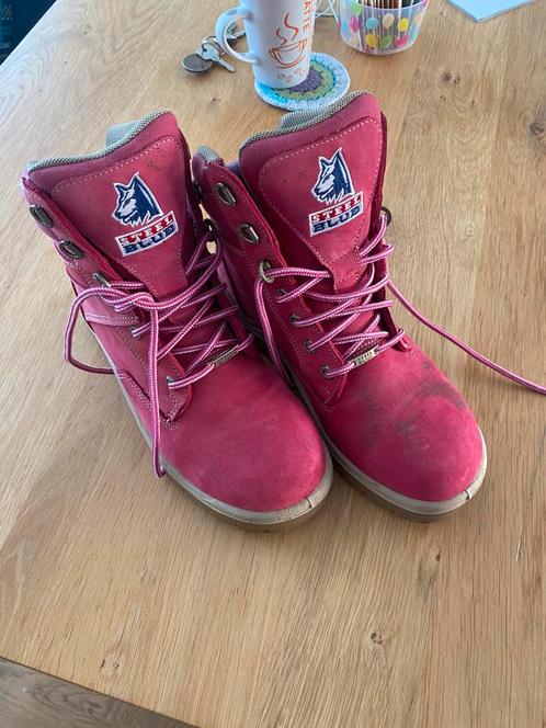 Dames veiligheidsschoenen S3 maat 40 Steel Blue, Kleding | Dames, Schoenen, Zo goed als nieuw, Werkschoenen, Roze, Ophalen of Verzenden