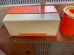 Vintage broodtrommel, beslagkom, pot, Ophalen of Verzenden