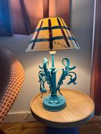 Vintage Tafellamp - Spaans Design, Ophalen, Gebruikt, Metaal, Minder dan 50 cm