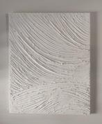 Wit 3D Kunst Schilderij 50x70cm, Ophalen