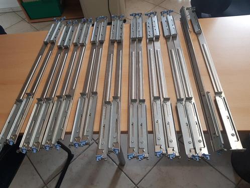 Dell poweredge 1850 rapid rail rack mount rails, Computers en Software, Serverkasten, Plaatstaal, Ophalen of Verzenden