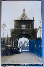 Fotokaart (Tukker) Arkelpoort 1914 met militair, Foto, Ophalen of Verzenden, Zo goed als nieuw, Gebouw