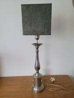 schitterende mooie chrome staande lamp + nieuwe duram kap, Ophalen of Verzenden, Nieuw, Metaal, Minder dan 50 cm