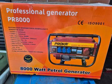 Te koop aggregaat 8000watt beschikbaar voor biedingen