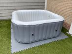 Mspa lite fjord 6 opblaasbare jacuzzi/hottub, Tuin en Terras, Bubbelbaden en Hottubs, Ophalen, Zo goed als nieuw, Grondzeil, Opblaasbaar