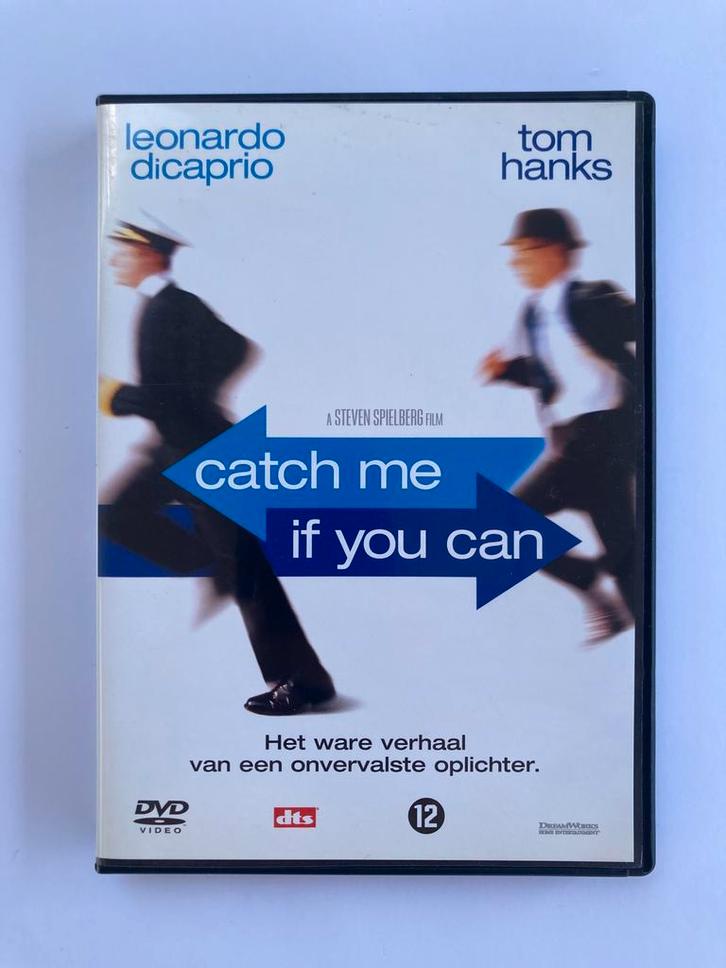 Catch me if you can, 2002 / DVD / Steven Spielberg, Cd's en Dvd's, Dvd's | Thrillers en Misdaad, Zo goed als nieuw, Overige genres