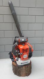 Husqvarna 570BTS rugbladblazer OP=OP!, Tuin en Terras, Bladblazers, Ophalen, Benzine, Husqvarna, Ruggedragen