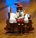 Houten muziekdoosje met figuur, Ophalen of Verzenden, Gebruikt