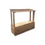 Houten marktkraampjes, Hobby en Vrije tijd, Feestartikelen | Verhuur, Ophalen