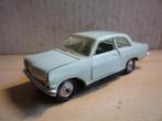 Opel Rekord 1700 Les Miniatures de Norev plastic no. 1  1:43, Hobby en Vrije tijd, Modelauto's | 1:43, Ophalen of Verzenden, Gebruikt