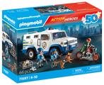 PLAYMOBIL 71597 GeldTransporteur  66 delig, Ophalen of Verzenden, Nieuw, Complete set