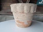 Bloempot, Tuin en Terras, Bloempotten, Rond, Ophalen of Verzenden, Zo goed als nieuw, Aardewerk