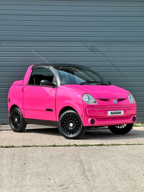 Aixam Scouty Roze Brommobiel 45km | UNIEK | Cabriolet, Diversen, Brommobielen en Scootmobielen, Gebruikt, Ligier, 46 km of meer