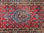 Handgeknoopt oosters wol Bidjar tapijt loper red 74x285cm, 200 cm of meer, 50 tot 100 cm, Perzisch vintage oosters hype, Gebruikt