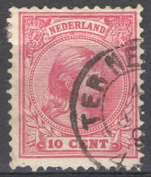 Nederland NVPH nr 37 gestempeld Koningin Wilhelmina 1891, Postzegels en Munten, Postzegels | Nederland, Gestempeld, T/m 1940, Verzenden