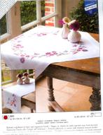 Cado vervaco borduurpakket loper, gerbera's 2373, Ophalen of Verzenden, Nieuw, Handborduren, Borduurpakket