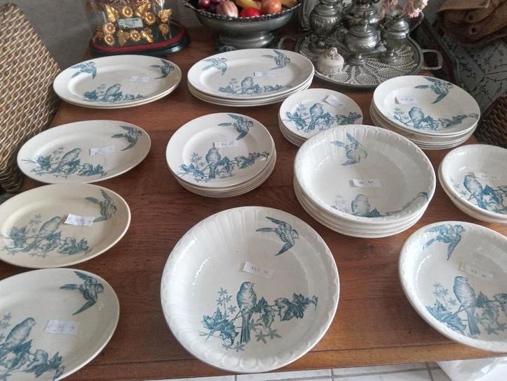 te koop serviesdelen BOCH la LOUVIERE FAUVETTE, Antiek en Kunst, Antiek | Servies los, Ophalen of Verzenden