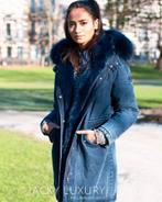 Jacky Luxury Limited Edition Winterjas maat S, Kleding | Dames, Jassen | Winter, JACKY LUXURY, Blauw, Nieuw, Ophalen of Verzenden