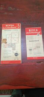 Nivea toeristen kaarten rond 1948 uitgegeven, Gelezen, Ophalen of Verzenden, Landkaart, 1800 tot 2000
