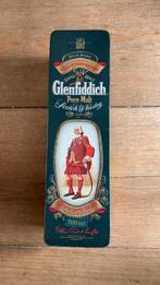 Vintage glenfiddich whisky blik tin, Ophalen of Verzenden, Zo goed als nieuw, Overige, Overige merken