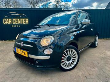 Fiat 500 1.4 16V C 2009 Zwart AIRCO APK NAP✅ beschikbaar voor biedingen