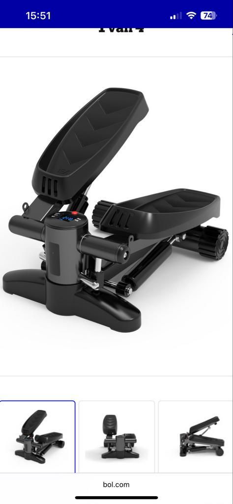 Luxari Stepper - Compacte Fitness voor Thuis!, Sport en Fitness, Fitnessapparatuur, Nieuw, Stepapparaat, Benen, Kunststof, Ophalen