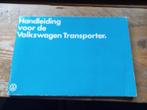 t.k. handleiding VW transporter modeljaar 1980, Auto diversen, Handleidingen en Instructieboekjes, Ophalen of Verzenden