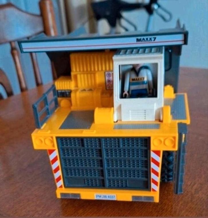 SPLINTERNIEUWE GROTE PARTIJ PLAYMOBIL MAXX 7 KIEPWAGEN + GRA, Kinderen en Baby's, Speelgoed | Playmobil, Nieuw, Complete set, Ophalen of Verzenden