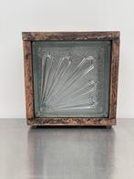 Vintage Glaslamp jaren 70 - Uniek & Sfeervol, Ophalen, ., Glas, .