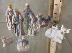 Achtdelige porseleinen kerststal, Diversen, Kerst, Ophalen of Verzenden, Zo goed als nieuw