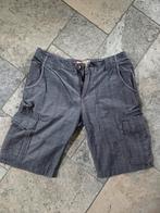 korte donkergrijze heren broek (Alpha instructies inc.), Maat 52/54 (L), Alpha industries, Ophalen of Verzenden, Grijs