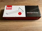 2 x glazenrek chroom Bar Professional in doos, Ophalen of Verzenden, Zo goed als nieuw
