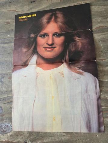 Poster van vroeger: Anita Meyer  beschikbaar voor biedingen