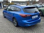 Ford Focus Wagon 1.0 EcoBoost Hybrid ST Line X 155pk | Trekh, Auto's, Stof, Gebruikt, Blauw, 155 pk