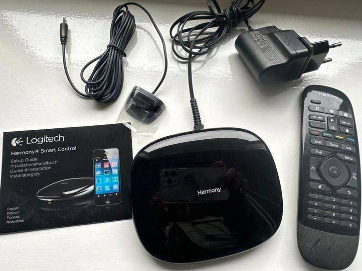 Logitech Harmony Hub Smart Control universele afstandsbedien, Audio, Tv en Foto, Afstandsbedieningen, Zo goed als nieuw, Universeel