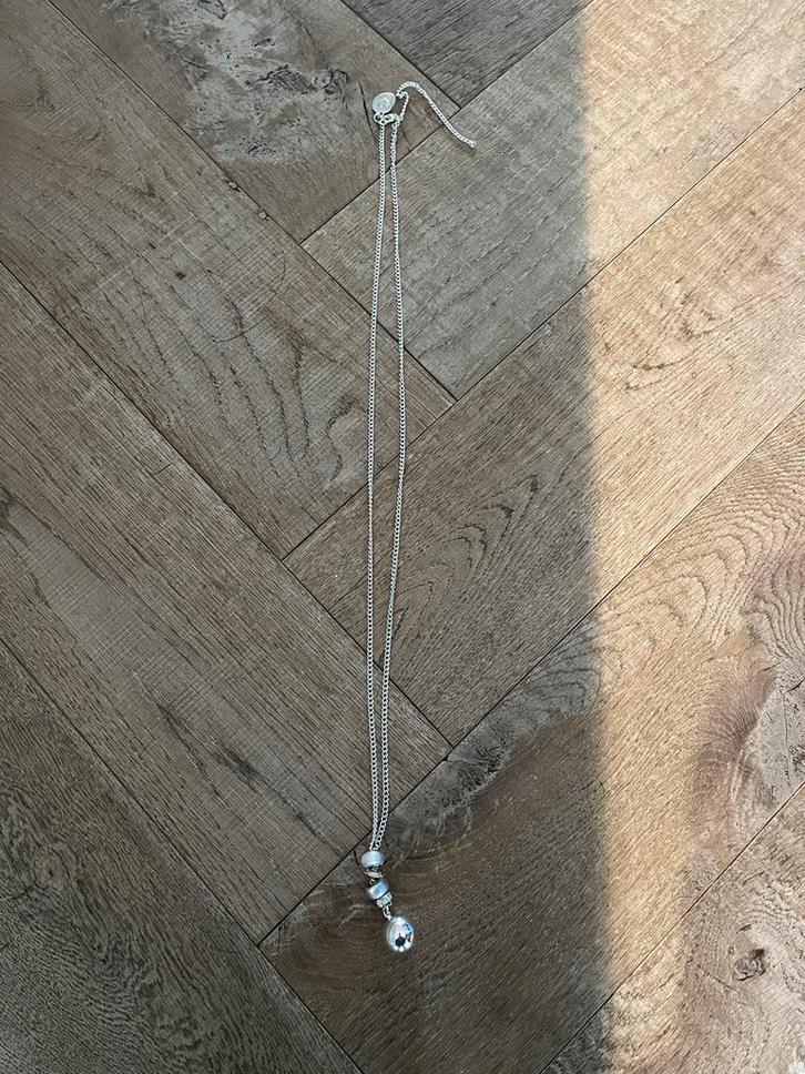 Zwangerschapsketting met belletje, Sieraden, Tassen en Uiterlijk, Kettingen, Nieuw, Overige materialen, Zilver, Met hanger, Ophalen of Verzenden