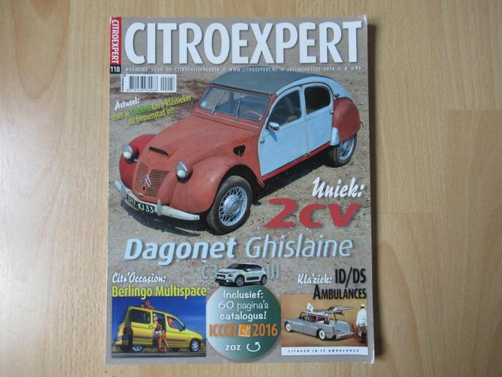 CitroExpert 2016, nummer 118 jul/aug 2016 + ICCCR-special, Boeken, Auto's | Folders en Tijdschriften, Zo goed als nieuw, Algemeen