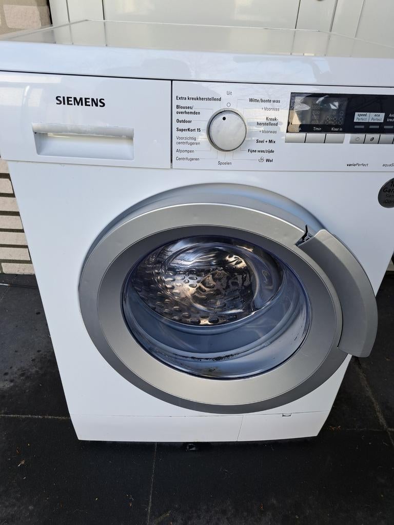 Siemens IQ700 Wasmachine - Topkwaliteit!, Witgoed en Apparatuur, Wasmachines, Ophalen, Gebruikt, Voorlader, 85 tot 90 cm