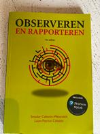Boek: Observeren en rapporteren, Boeken, Studieboeken en Cursussen, Ophalen of Verzenden, Beta, Zo goed als nieuw, HBO